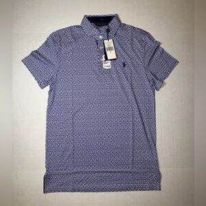 Ralph Lauren Navy and White Polo Shirt